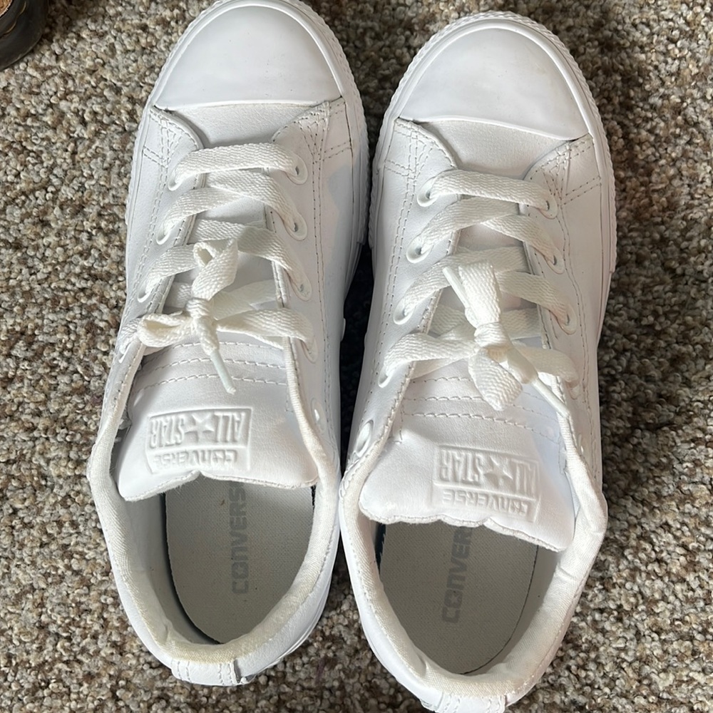 White leather All Star Converse UNISEX